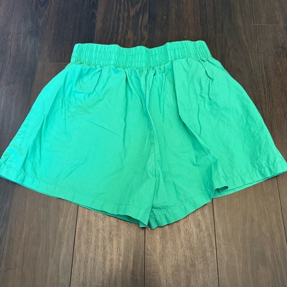 White fox golden sunset shorts